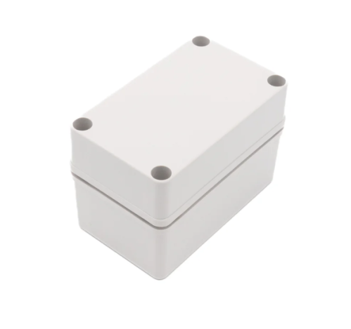  80x130x85mm ABS Enclosure Grey Cover, Screw Lid