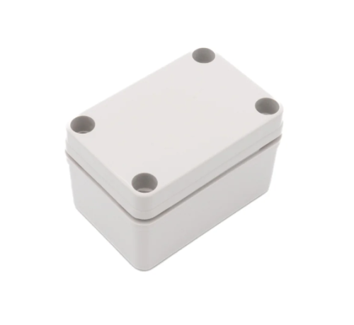 65x95x55mm ABS Enclosure Grey Cover, Screw Lid