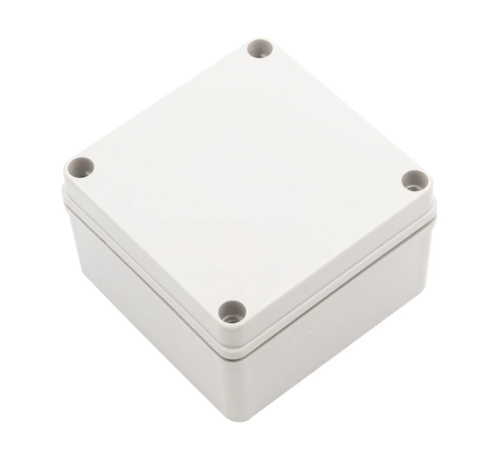 125x125x75mm ABS Enclosure Grey Cover, Screw Lid