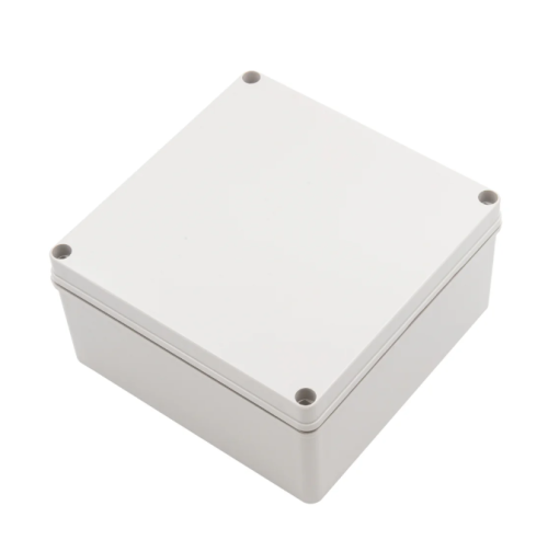 200x200x100mm ABS Enclosure Grey Cover, Screw Lid