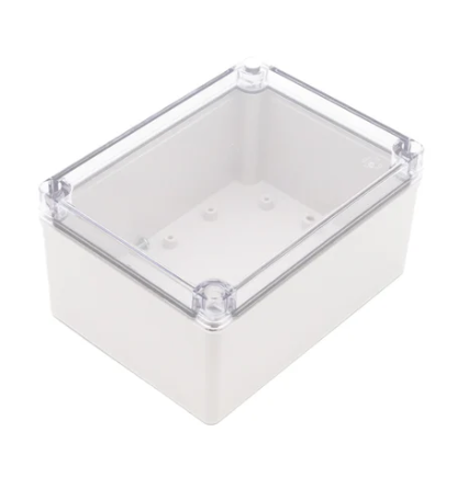 150x200x100mm ABS Enclosure Transparent Lid, Screw Lid