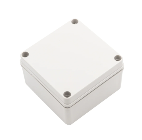 125x125x75mm PC Enclosure Grey Cover, Screw Lid