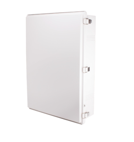 530x730x185mm PC Enclosure Grey Cover, Hinged Lid