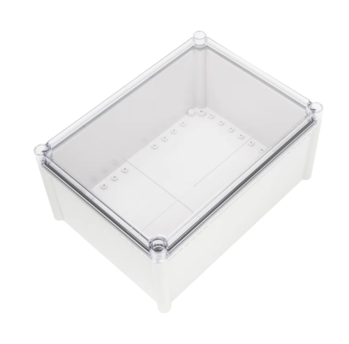 150x200x100mm PC Enclosure Transparent Cover, Screw Lid