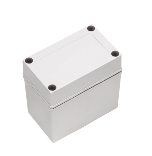 80x130x125mm PC Enclosure Grey Cover, Screw Lid