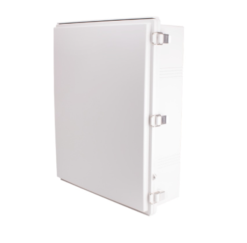 530x630x185mm PC Enclosure Grey Cover, Hinged Lid