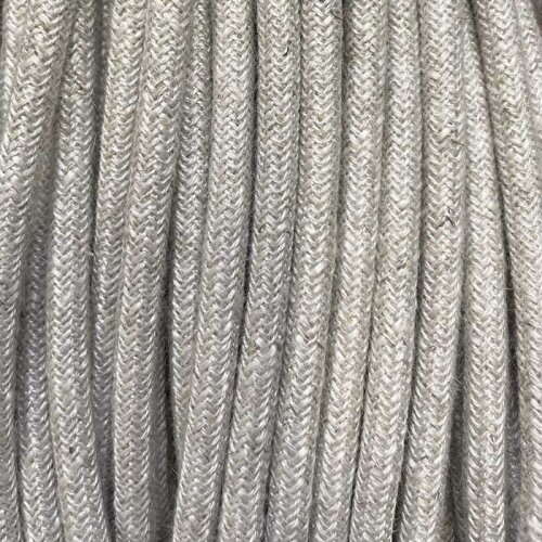 Linen Lighting Cord 1m Length