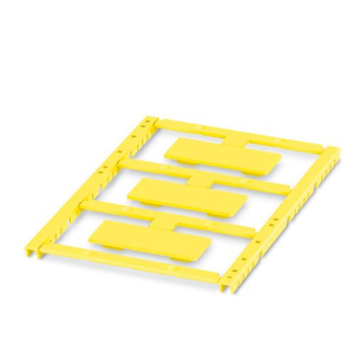 40 x 17mm Yellow Cable Marker Label (3 Labels Per Card)