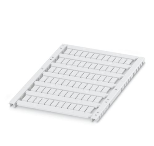 5.2mm Pitch White Blank Marker Label For Wago terminals (72 Labels Per Card) 