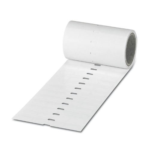 20x8mm White Adhesive Label Roll (1000 Labels Per Roll)