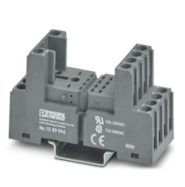 Screw Connection Relay Base For Miniature Relays With 2 Or 4 Conatcts