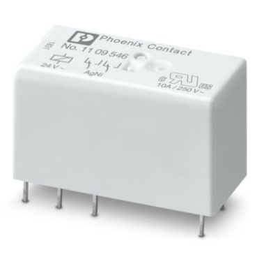 110VDC / 8A Pluggable Miniature Power Relay, 2 Changeover Contact 