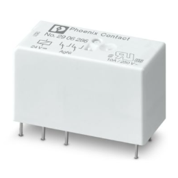 24VDC / 8A Plug-In Miniature Power Relay, 2 Contacts