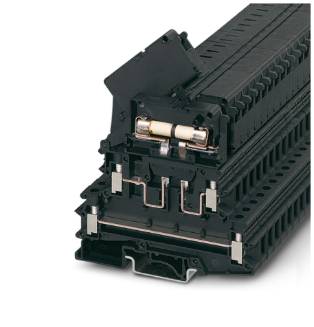 4mm Dark Grey 2 Level Fuse Terminal