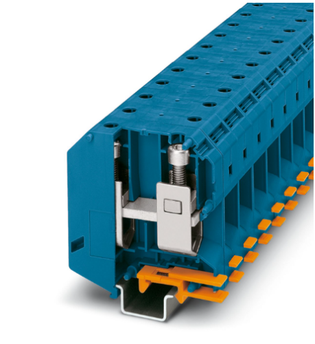 95mm Blue Screw Earth Terminal Block