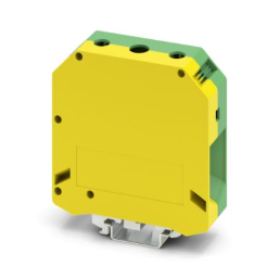 95mm Green/Yellow Screw Earth Terminal Block