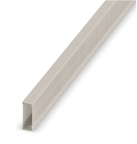 W30x80mm Grey Narrow Open Slot Ducting 2M Length