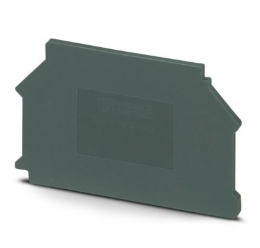Dark Grey End Cover For 4mm HESI Terminals