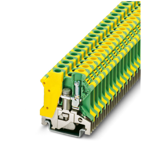 6mm Green/Yellow PE Screw Terminal