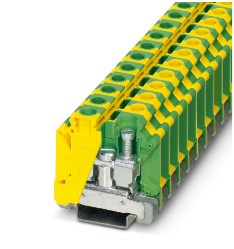 16mm Green/Yellow PE Screw Terminal