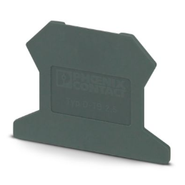 Dark Grey End Cover For 2.5mm TB 
