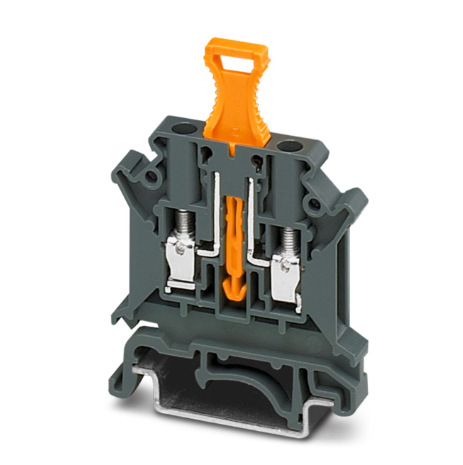 4mm Dark Grey Screw Disconnect With Captive Isolating Plugs