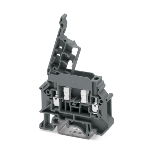 4mm Dark Grey Screw Fuse Terminal Block