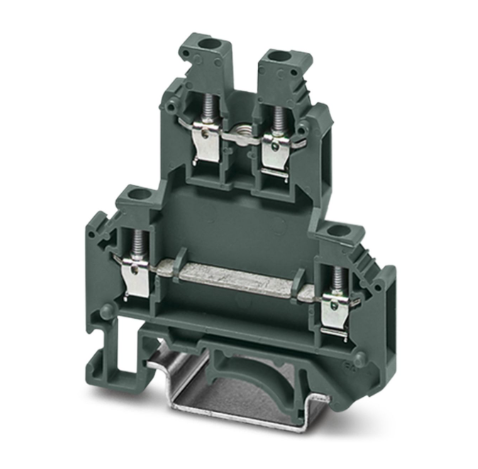 2.5mm Dark Grey 2 Level Screw Terminal