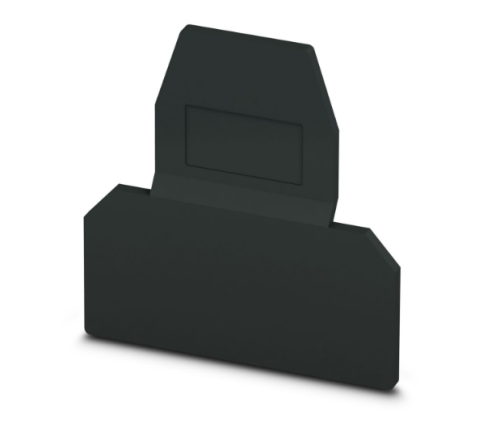 Dark Grey End Cover For 2.5mm LB Terminal
