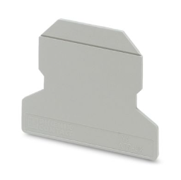 Dark Grey End Cover For 2.5-10mm TB Termianls 