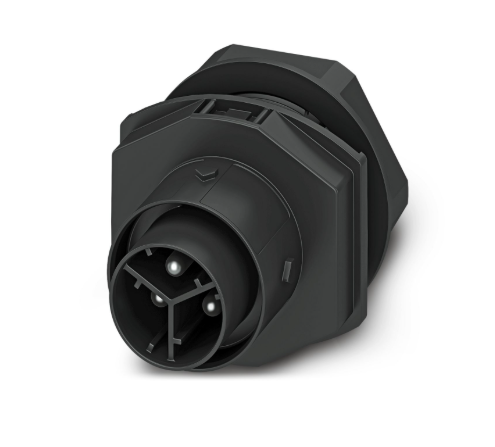 2+PE Panel Mount Male 500 V, 20 A,IP66/68
