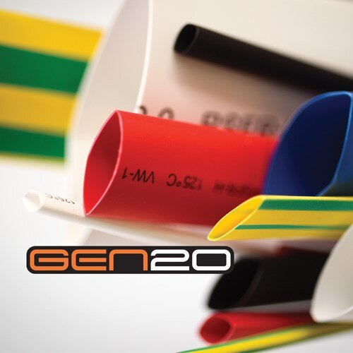 40mm Blue Thin Wall Heatshrink 1.2M