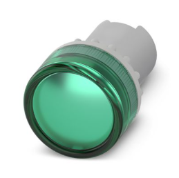 Indicator, 22mm, Green, LED integrated, AC/DC 24 ... 240 V, PT Push-in connection