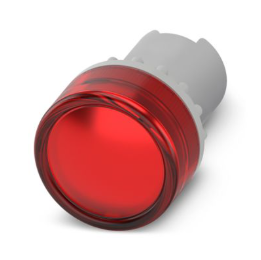 Indicator, 22mm,Red, LED integrated, AC/DC 24 ... 240 V, PT Push-in connection